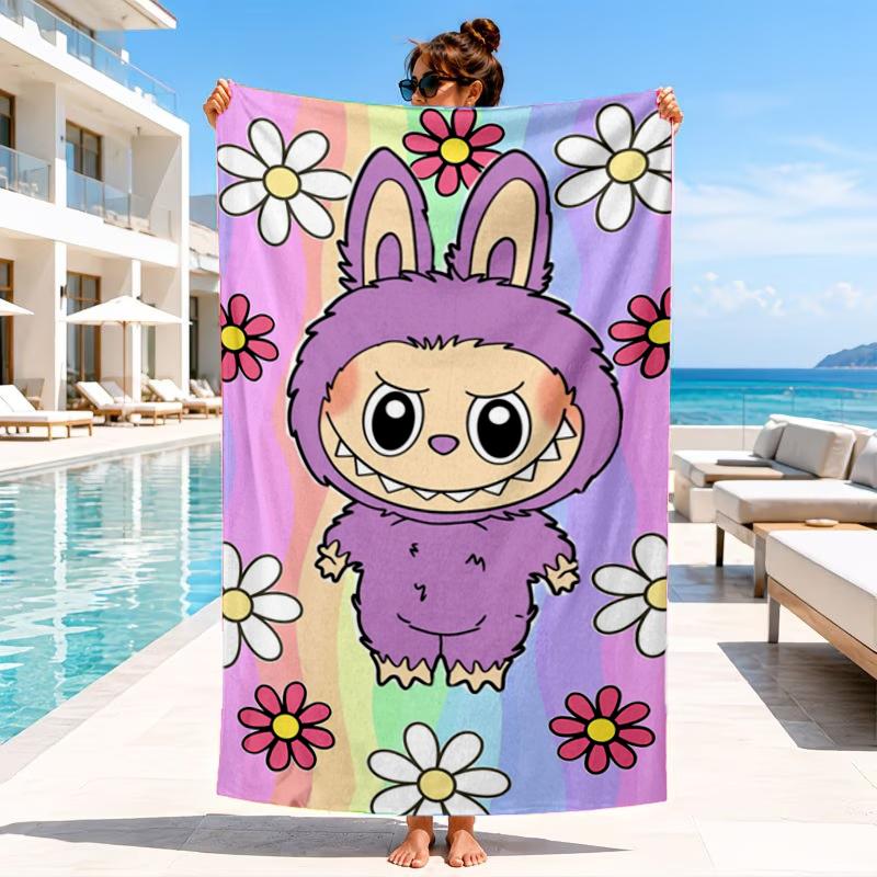 Bunny Costume Adventure Beach Towel, Microfiber Beach Towel, Perfect For Pool, Beach, Travel, Home Decor Beach Party Fan gifts
