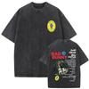 Washed Vintage Rapper Bad Bunny Un Verano Sin Ti Album Graphic Tshirt Men Women Hip Hop Fashion Pop Music T Shirts Streetwear