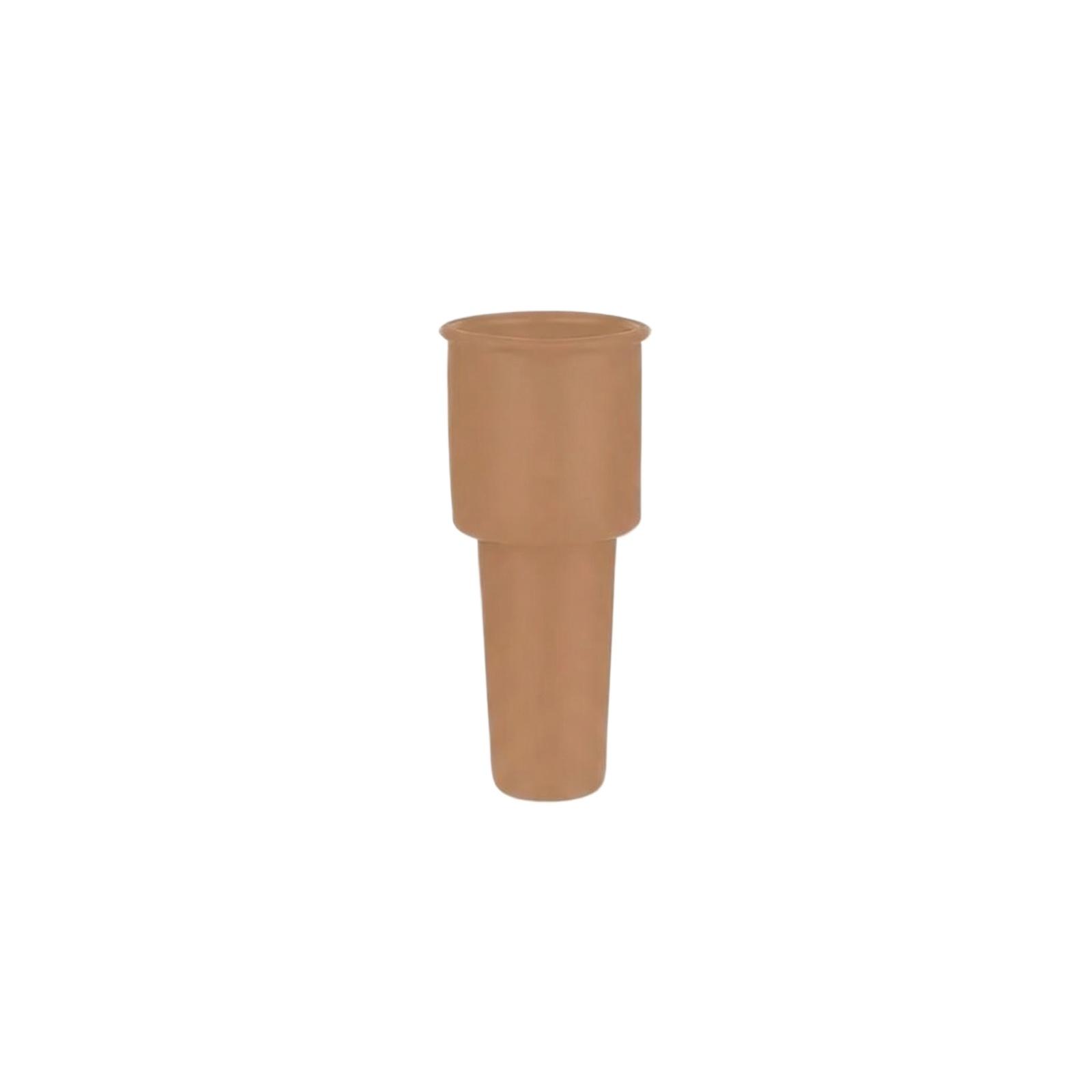 

Reusable Silicone Wine Bottle Stopper Leakproof Seal Wine Saver Cap Flexible Airtight Closure for Standard Bottles Home Bar Kitchen Use One Size коричневий