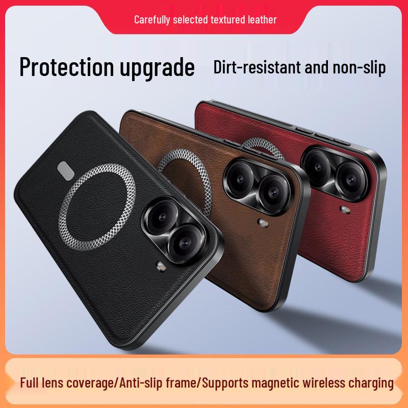 Redmi Turbo4Pro Magnetic Anti-Drop Case for Xiaomi POCO F7 - Full Coverage, Stylish Design for Men and Women