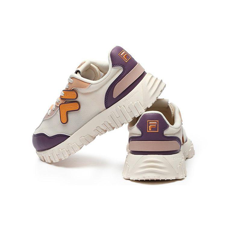 FILA Heritage Running Casual Low-Top Dad Shoes Women sneaker Purple T12W131103FDP