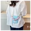 Literary small fresh simple messenger mobile phone bag women's new casual summer small square bag