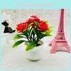 Simulated Flower Rose Arrangement Durable Foam Material For Office Home Decor