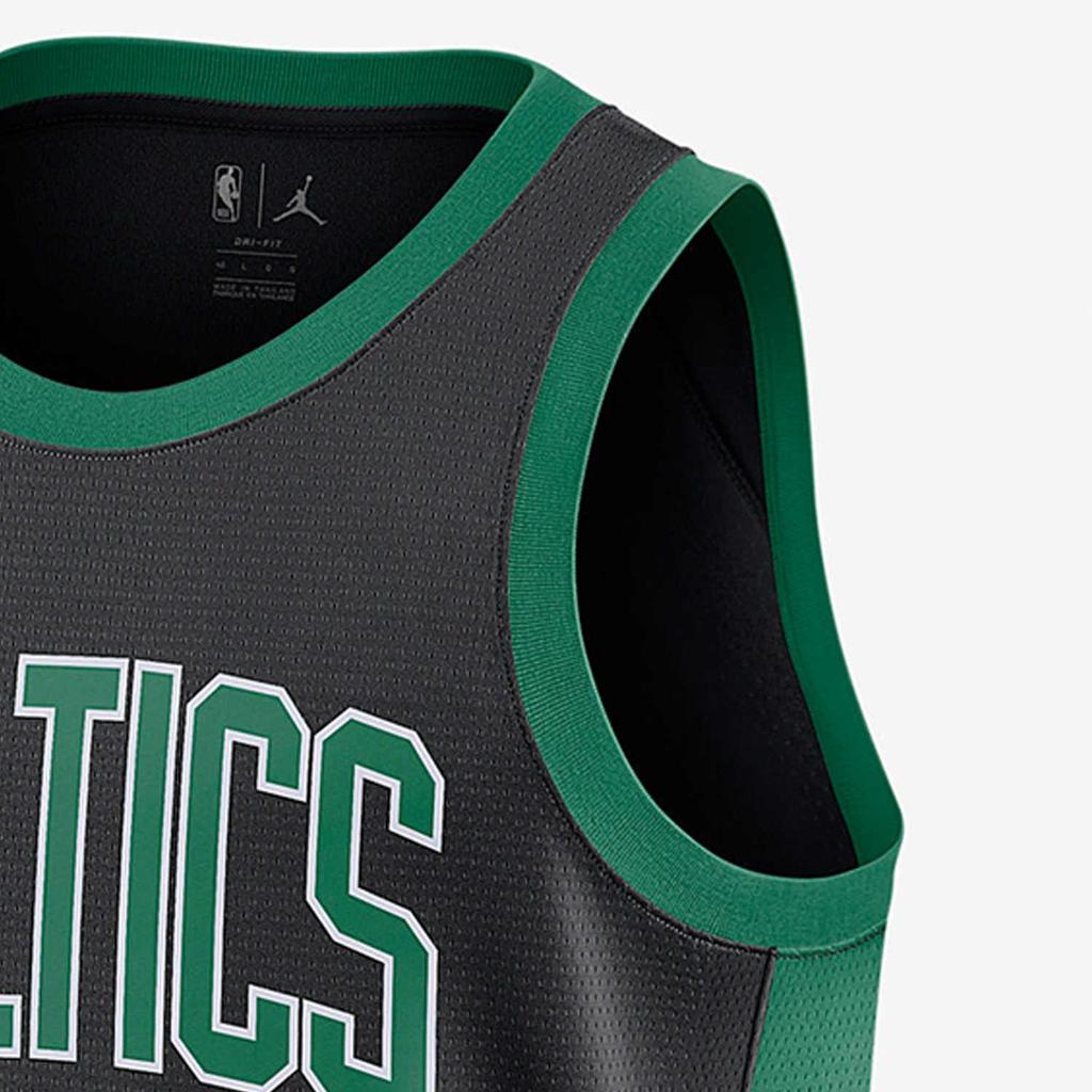 Jordan Basketball Jersey Men's Black Green CV9470-010