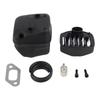 For 355 Chainsaw Muffler Replacement Exhaust Muffler For Outdoor Use As Shown Essential Chainsaw Maintenance Kit Power Tool Part