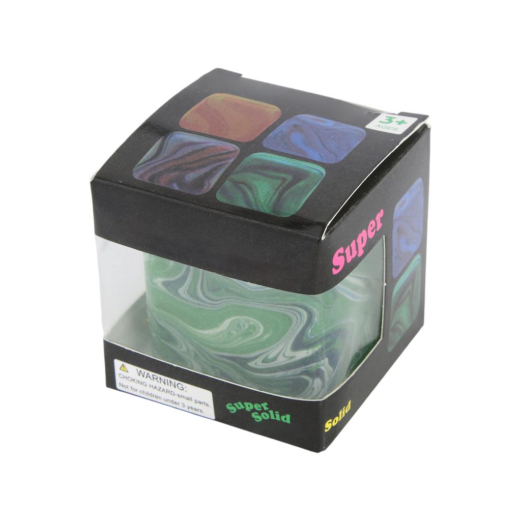 Super Solid Squish Cube Squeeze Ball Stress Relief Toy for Hand Exercise and Sensory Play for All Ages