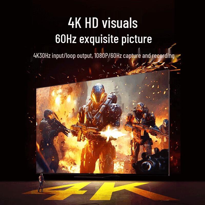 Ugreen 4K HDMI Video Capture Card with Loop Out