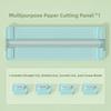 Precision 4-in-1 Paper Cutter Bidirectional Cutting 360-degree Craft Paper Cutter Creasing Dotted Anti-Slip Shredder