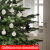 8cm 9pc Christmas Tree Decoration Party Decoration PET Christmas Ball