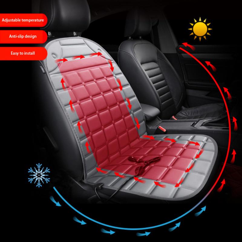 12V Universal Auto Heizung Sitzkissen Elektrische Schnelle Heizung Atmungsaktive Stoff Sitz Schutz Beheizte Pad Abdeckung Decke