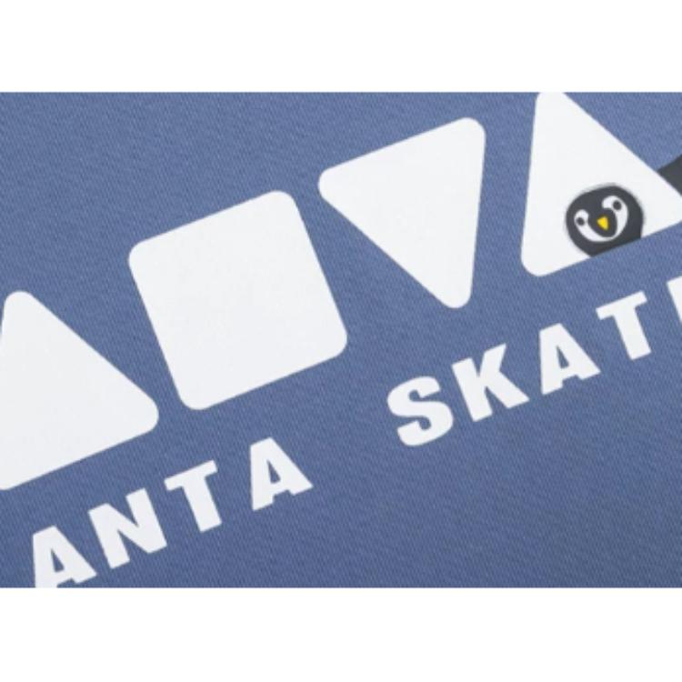 Anta Comfortable Breathable Versatile Pullover Short Sleeve T-Shirt Men Tops River-Blue 172428128-2