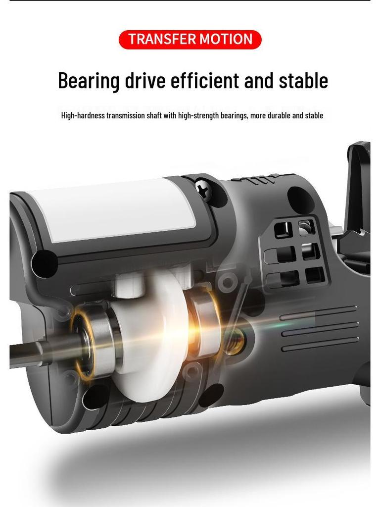Handheld Woodworking Electric Saw: Drill to Chainsaw, Jigsaw, Reciprocating Saw Converter