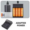 USB Rechargeable Lithiums Battery Charger for 1.5V AA with Charge Indicator