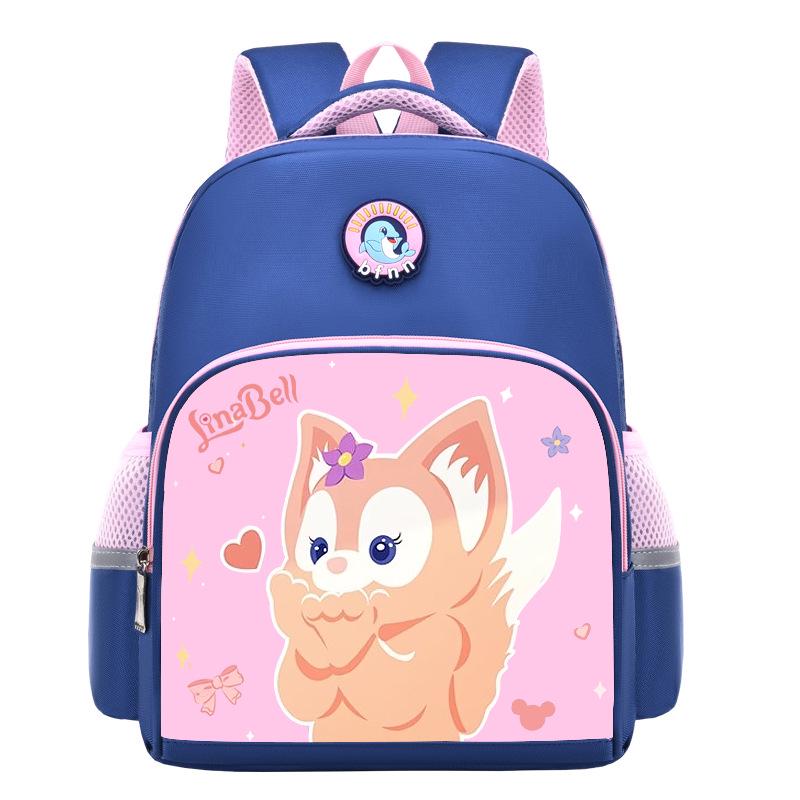 Cartoon Schoolbags for Kids 3-6: Spine Protection, Lightweight, Available in Large, Medium, Small - 4 Cute Designs for Boys and Girls.