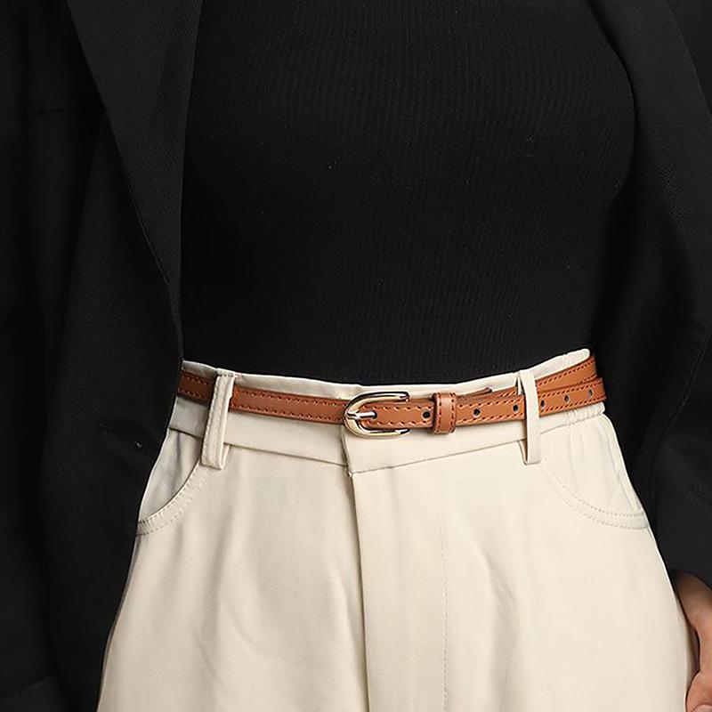 Simple Pu Leather Detachable Girdle  Pin Buckle Wide Waistband Vintage Coat Dress Belt For Women Clothes Decoration
