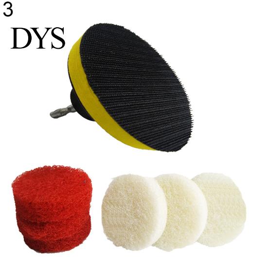 Kit de Escova de Limpeza Elétrica para Furadeira com Placas e Escovas para Limpeza de Sofá, Banheiro, Azulejo, Rejunte e Enceramento