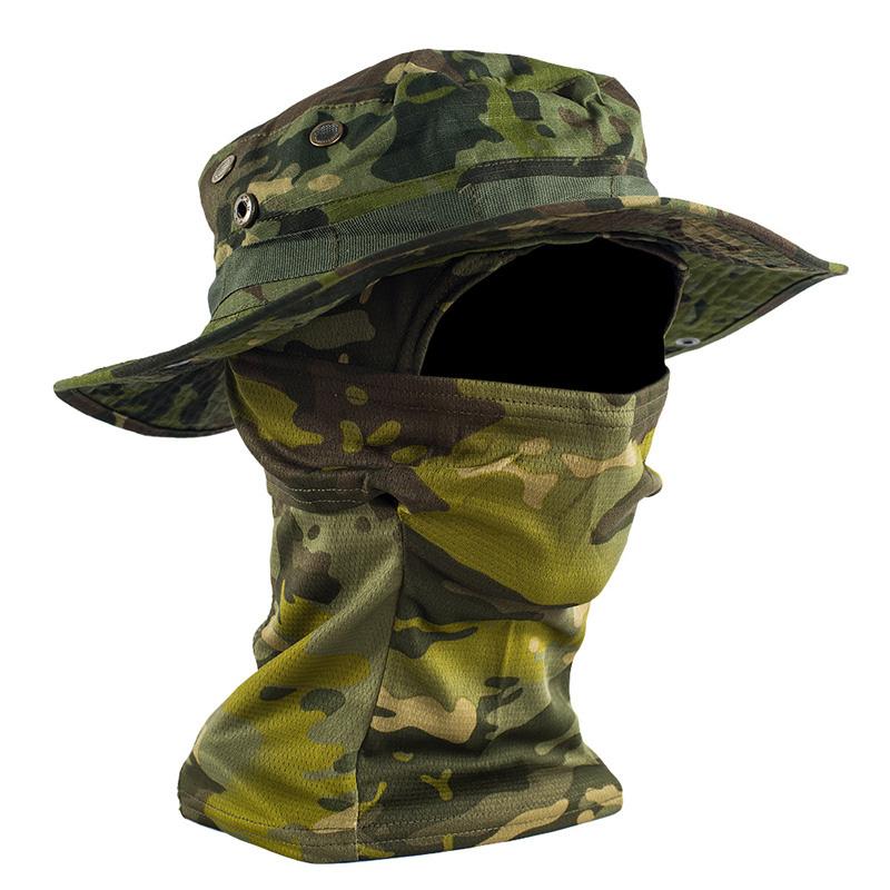 Russian Tactical Camouflage Mask Hat Baseball Cap Beanies Military Army Skullies Unisex Hip Hop Knitted Cap Elastic Outdoor Cap