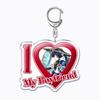 I Love My Boyfriend Figures Chains Keychain for Women Zhongli Xiao Kazuha Key Chain Ring Keychains Custom Jewelry Fans Gifts