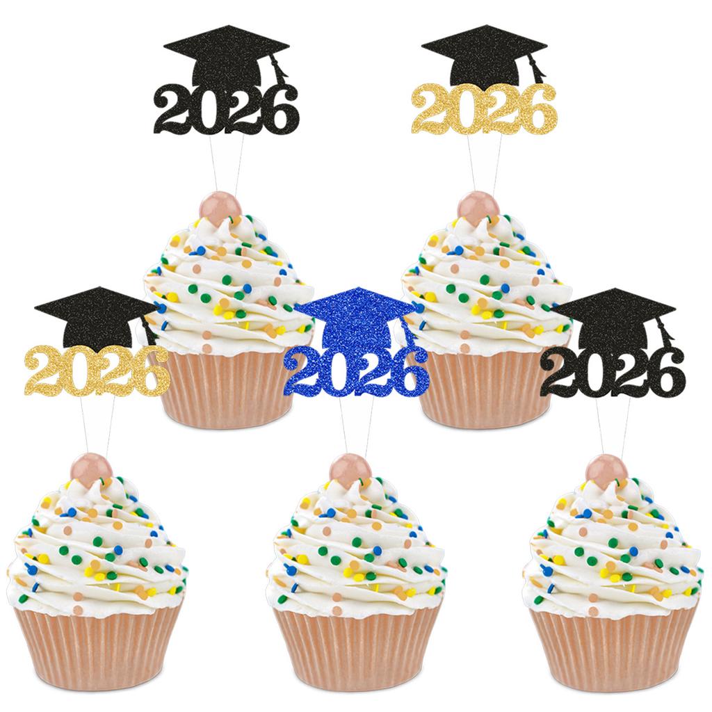 Graduation Season Party Decoration Insert Graduation Ceremony Cake Power Strip