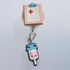 New Medical Style Badge Reel Nurse Workers Enfermera ID Holder Retractable Name Card Holder Accessory