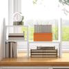 Modulair Bureau Rek Multifunctionele Bureau Organizer 2 Stuks MDF Wit