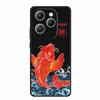 For Infinix Note 40X 5G Case 3D Relief Emboss Black Silicone Soft Back Cover Case For Infinix Smart 8 Plus Hot 40 Pro 40i Case