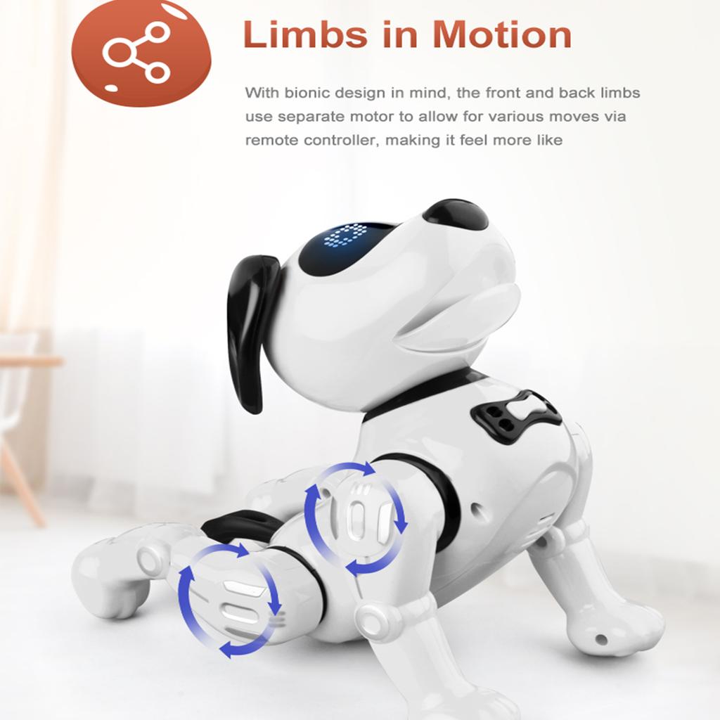 Remote Control Robot Singing and Dancing Intelligent Action Program Robot Dog