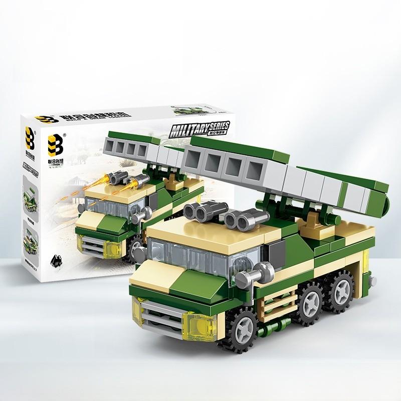 Toy Air Educational Defense Missile Vehicle Building Blocks For Gift Children