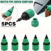 5/2Pcs 4/7&8/11mm Plastic Quick Connectors | 1/4&3/8" Garden Hose Adapters for Drip/Automatic Irrigation