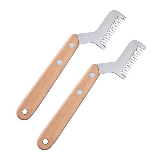 Green Onion Knife with Ergonomic Handle Stainless Steel Precision Shredder Rust-Resistant Kitchen Vegetable Cutter