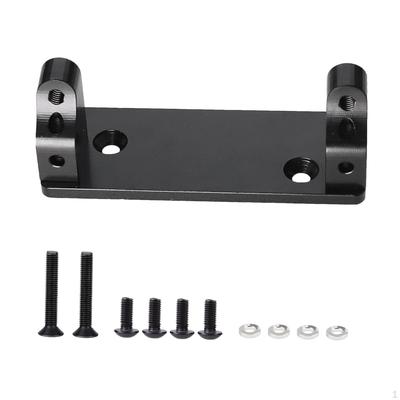 RC Servo Mount Aluminum Alloy Accessories Replace Parts with Screw Upgrade for 1/10 Crawler