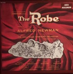

LP Record ALFRED NEWMAN CONDUCTING HOLLYWOOD - The Robe MCA2052 MCA Records 1973 US Soundtracks & Musicals Used