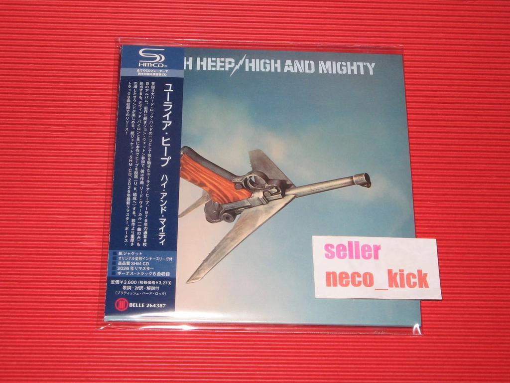 URIAH HEEP High and Mighty with Bonus Tracks 2026 JAPAN SHM CD 4527516608576