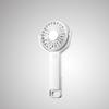 Portable Foldable Rotating USB Mini Fan, Outdoor Hiking Hook Fan, Quiet Handheld Desk Fan, Student Dorm Office Cooling Fan, 3 Speed Rechargeable