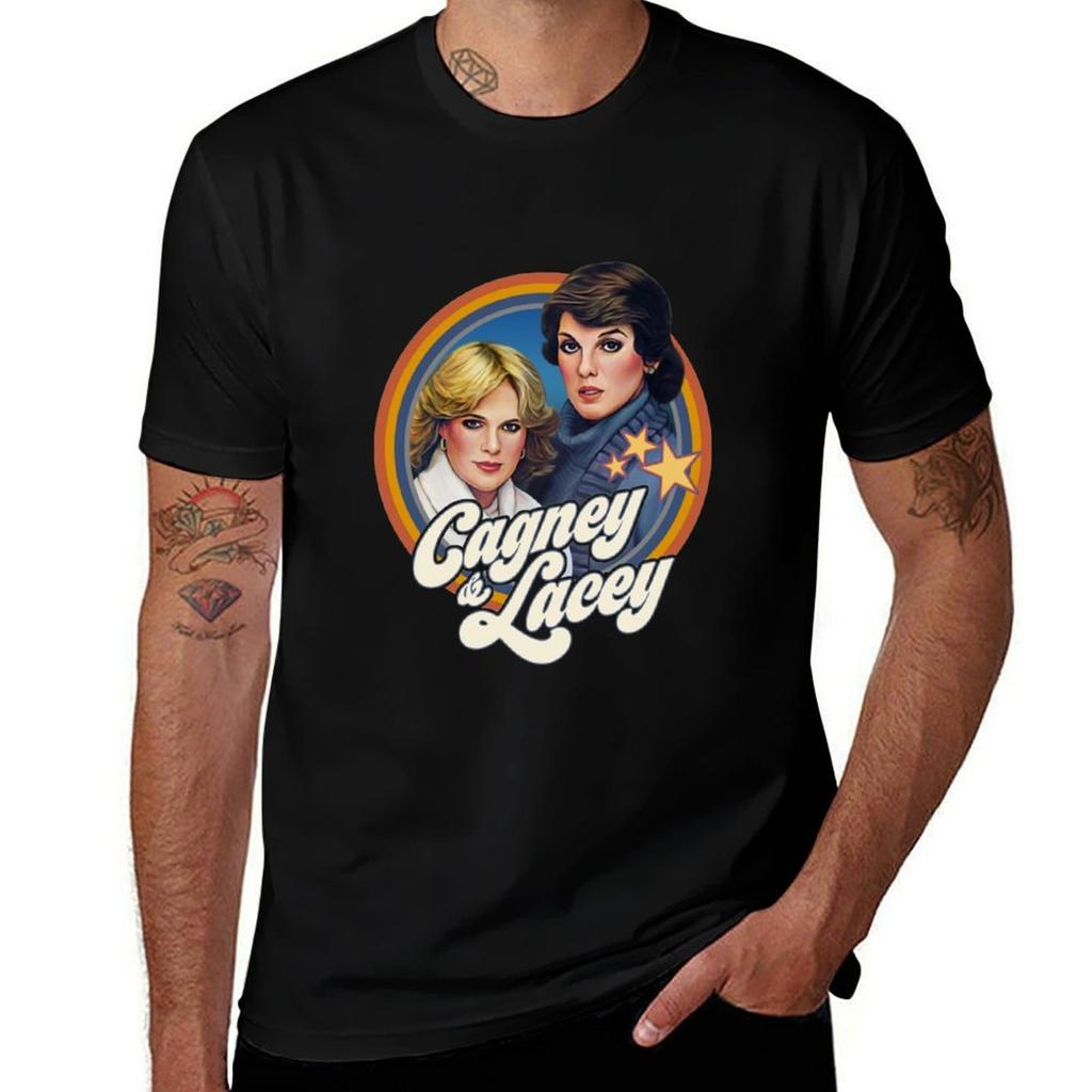 Cagney And Lacey Tshirt Vintage Style Printed Top Tshirt