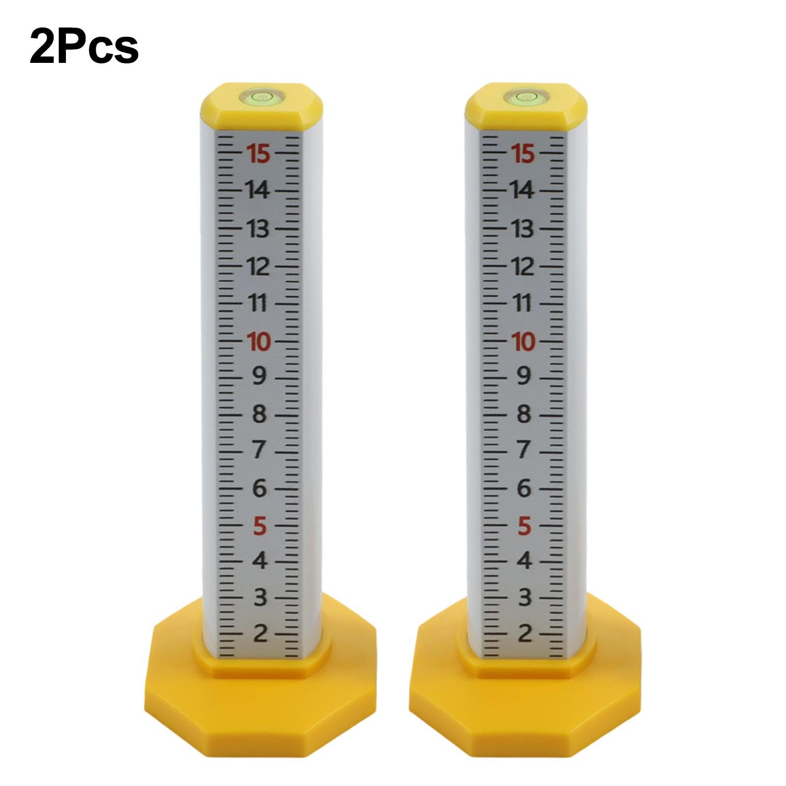 

Набор магнитных основ с линейками для точных столярных измерений жёлтый