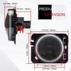 2pcs Front Fender Side Marker Led Light Angel Eye For Jeep Wrangler JK 2007-2017