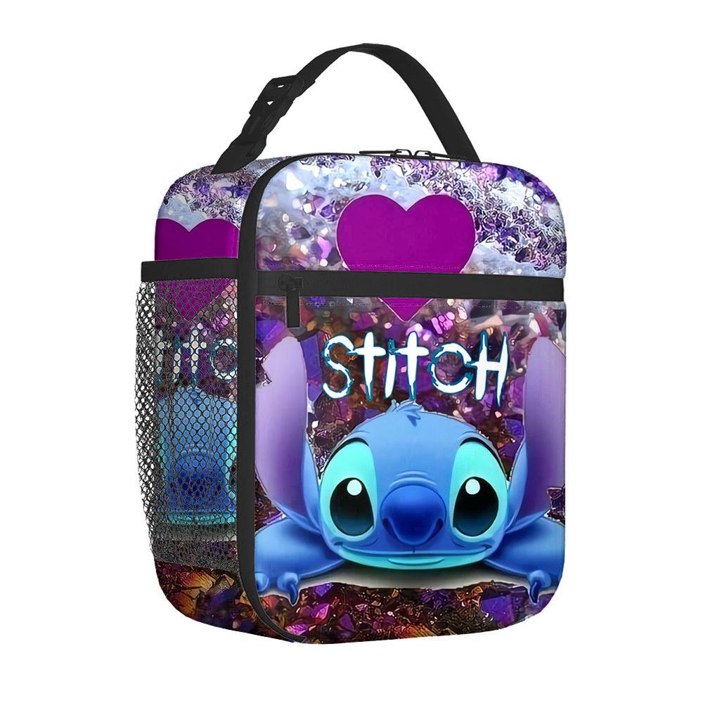 Qi Portable Lunch Bag Primary And Secondary School Students Full Printed Meal Bag Ice Bag Picnic Ice Bag