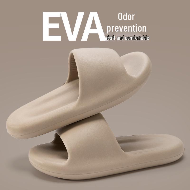 Silent Non-Slip Summer Slippers for Men & Women - Indoor EVA Comfort