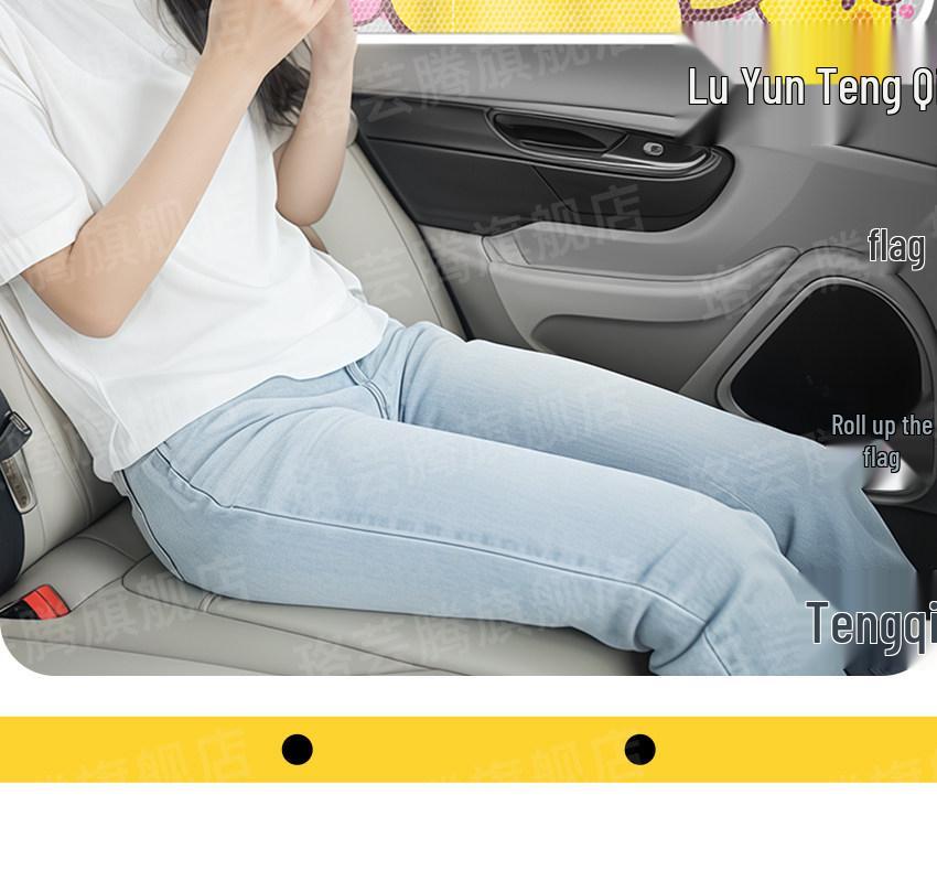 Children's Car Seat Privacy Blackout Sunshade Curtains - Universal Rear Window Safety Shade