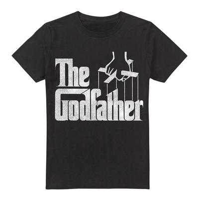 The Godfather Logo 100% Cotton T-shirt Mens Tees Top S-2XL, Black