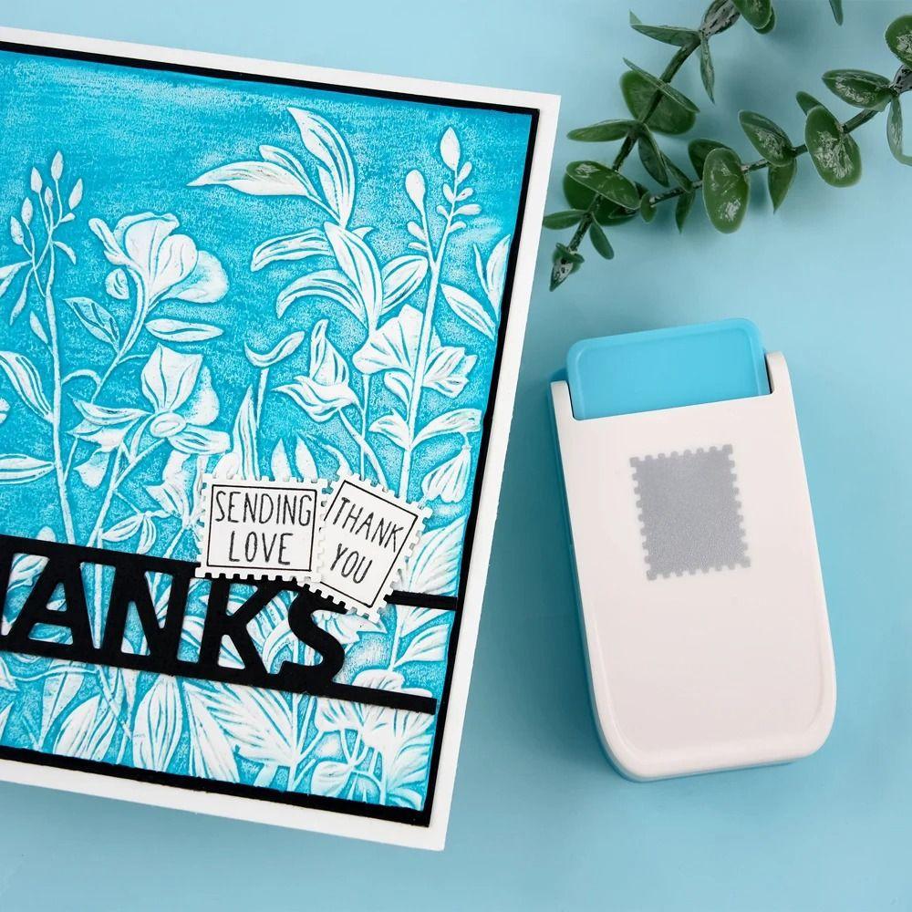 Embosser Stamp Embossing Machine DIY Crafts Stamp Toothed Puncher  For Paper Crafting Scrapbooking