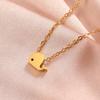 Mini Whale Pendant Necklace for Women Girls Stainless Steel Gold Color Choker Cute Marine Animal Jewelry Birthday Gift