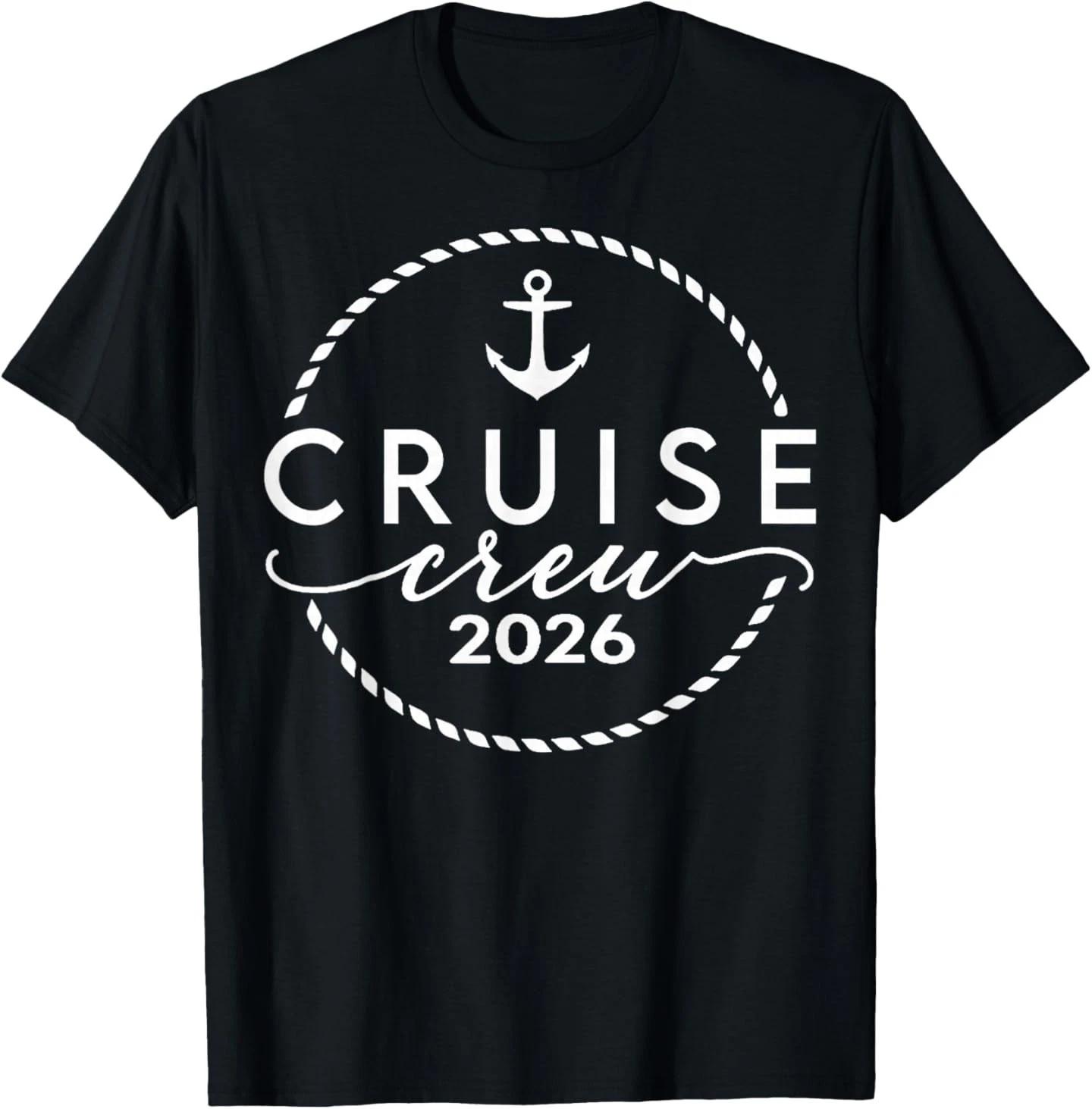 Cruise Crew 2026 Family and Friends Cruises Group Vacation T-Shirt 4XL