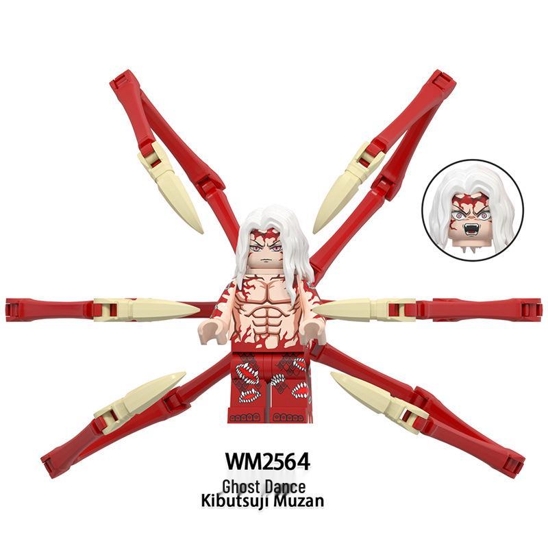 Demon Slayer Building Block Minifigures: WM61167, WM6137, WM6168, WM6162