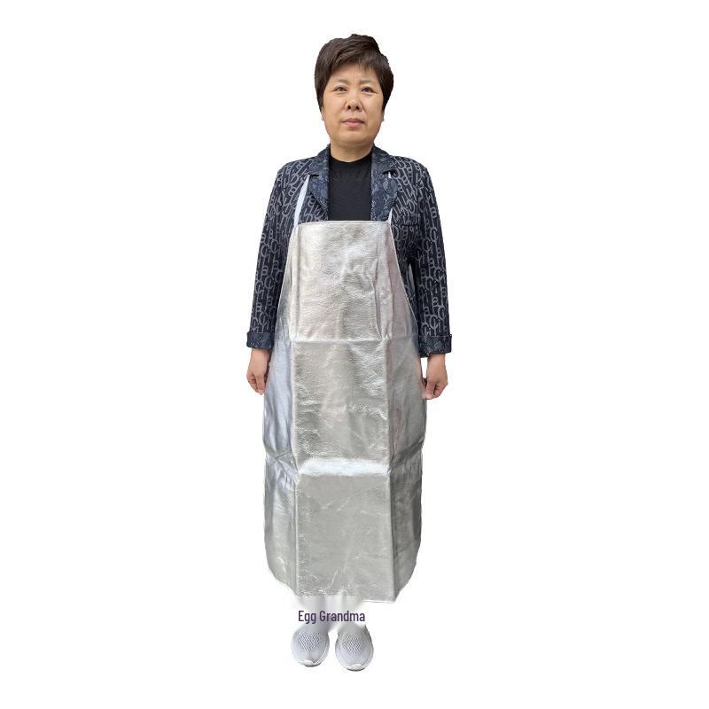 DAXTE Aluminum Foil Flame Retardant Protective Apron