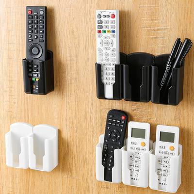 Universal Remote Controller Holder Phone Plug Charging Bracket  Conditioner Remote Controller Bracket Wall Shelf Mount Stand