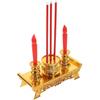 Beaupretty Led Decor Led Electronic Incense Burner Stick Buddhist Candle Lamp Retro Light Chinese Traditional Candlestick Feng Shui Buddhist Worship