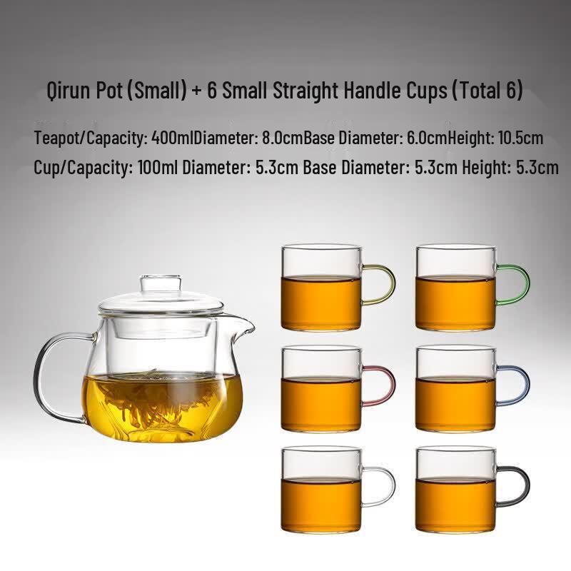 Yuluo Chinese Style Thickened Glass Teapot