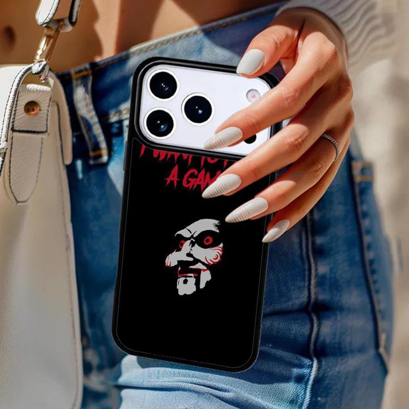 Jigsaw Saw Phone Case For iPhone 17 Air 14 15 13 12 Max Cover For Apple 14 15 16 16e 11 Pro Max Plus